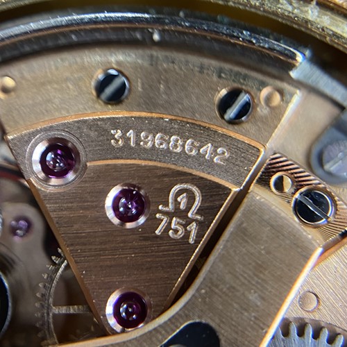 Lot 203 - Omega – An ‘18K’ Gold Automatic Constellation...