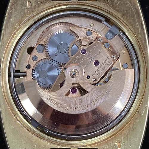 Lot 203 - Omega – An ‘18K’ Gold Automatic Constellation...