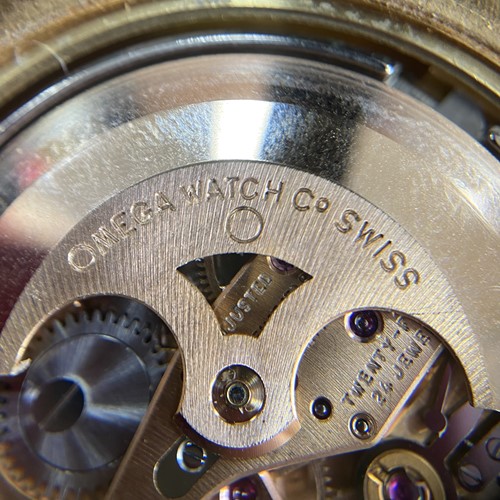 Lot 203 - Omega – An ‘18K’ Gold Automatic Constellation...