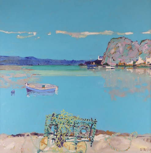 Lot 3 - David Smith (Scottish b.1957) Turquoise Sea,...