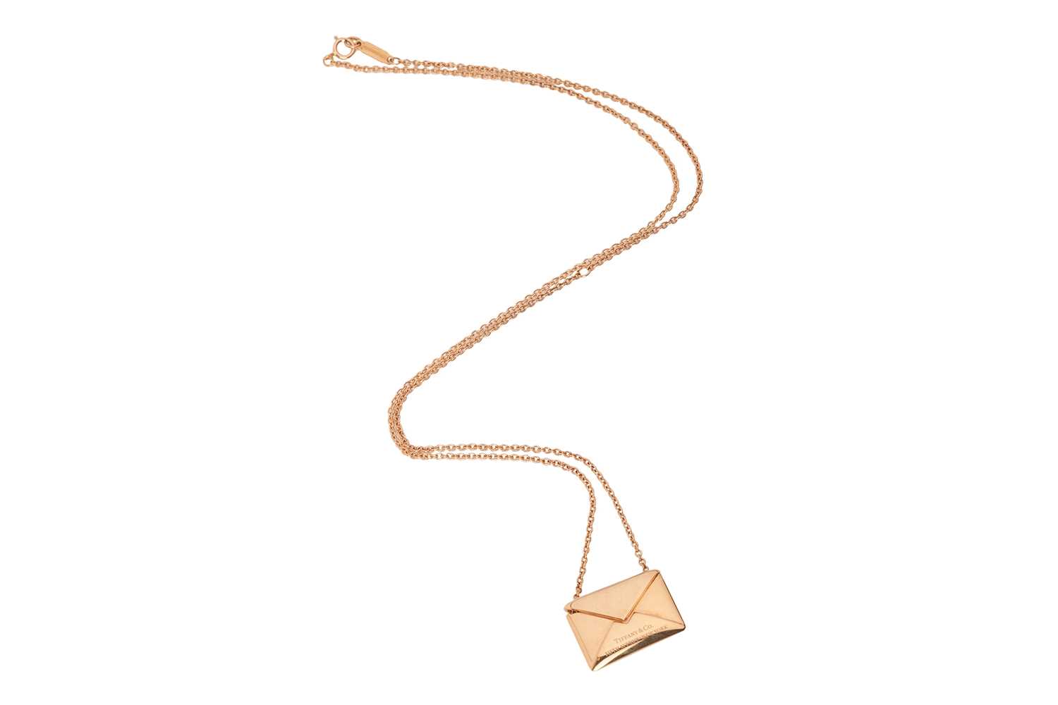 Lot 180 - Tiffany & Co. - A ‘Sweet Nothing’ necklace in...