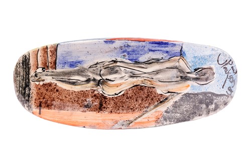 Lot Paul Jackson (British, 1954), a glazed...