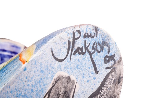 Lot Paul Jackson (British, 1954), a glazed...