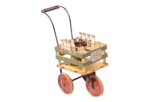 Lot 13 - A mid 20th-century child's push-a-long...