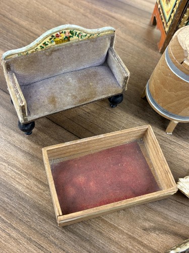 Lot 1 - A large German pine dolls house, late 19th...