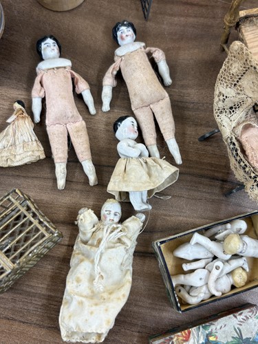 Lot 1 - A large German pine dolls house, late 19th...