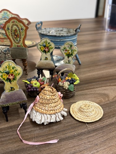 Lot 1 - A large German pine dolls house, late 19th...