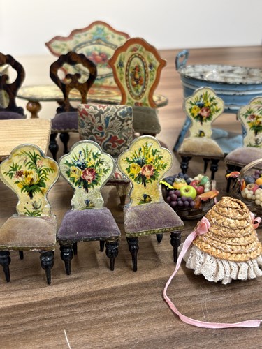 Lot 1 - A large German pine dolls house, late 19th...