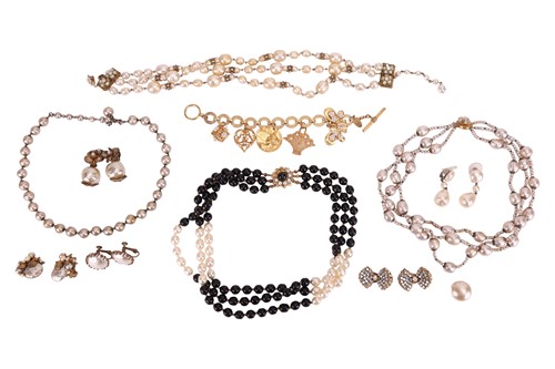 Lot 26 - A large group of costume jewellery by Miriam...