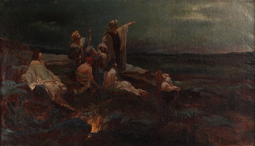 Lot 39 - Giovanni Muzzioli (Italian 1854-1894) Figures...