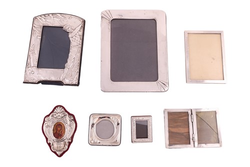 Lot 77 - A rectangular silver photograph frame 14.8cm x...