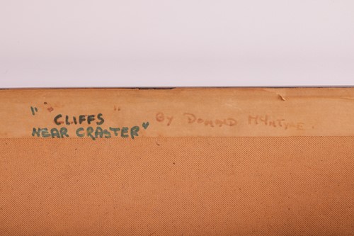 Lot Donald McIntyre (British, 1923 - 2009) 'Cliffs...