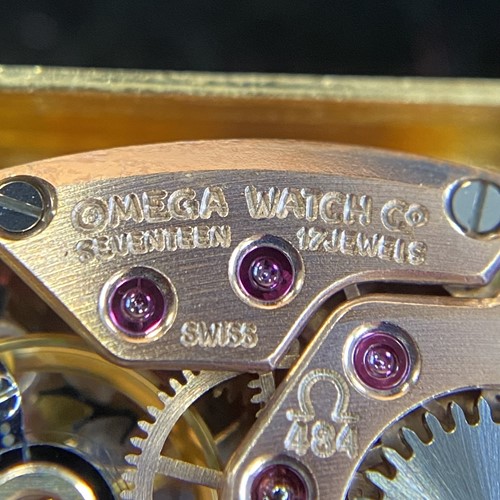 Lot 188 - Omega – An ‘18K’ Diamond-Set Dress Watch...