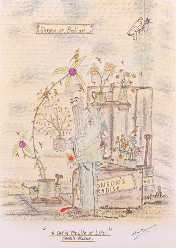 Lot 112 - Charles Bronson (British b.1952) 'A Day in the...