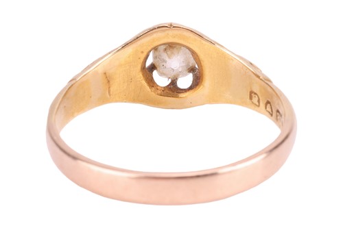 Lot 28 - An early 20th-century diamond-set ring, with...