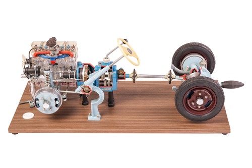 Lot A large Hohm driving school instructional...