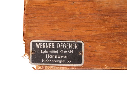 Lot A large Werner Degener Trailer Chassis,...