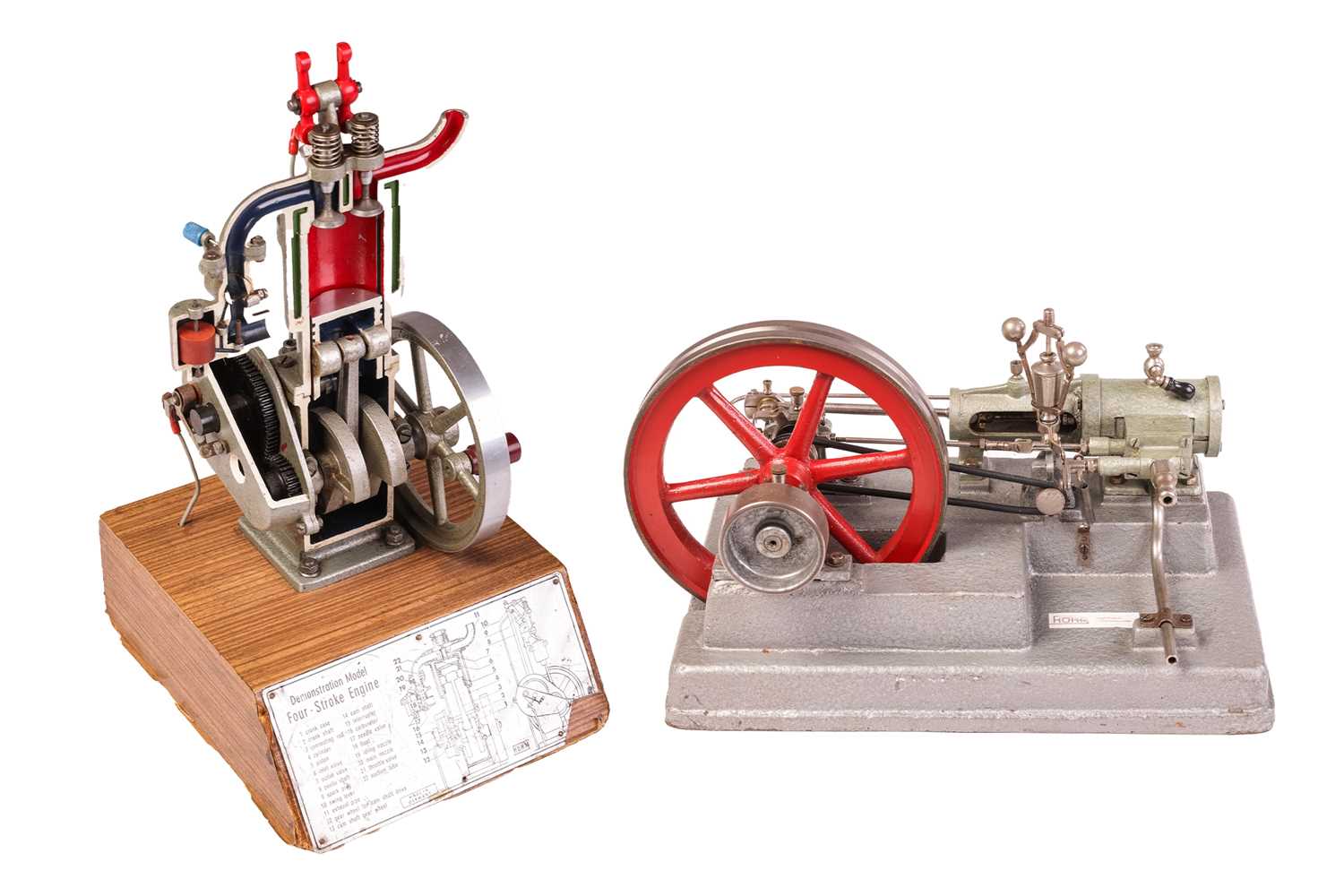 A 4-Stroke Internal Combustion Engine demonstration