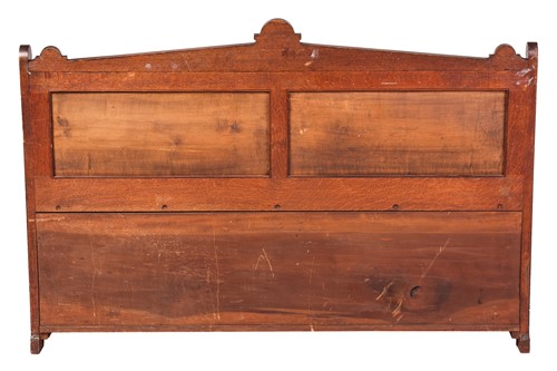 Lot An unusual Florentine Renaissance Revival oak...