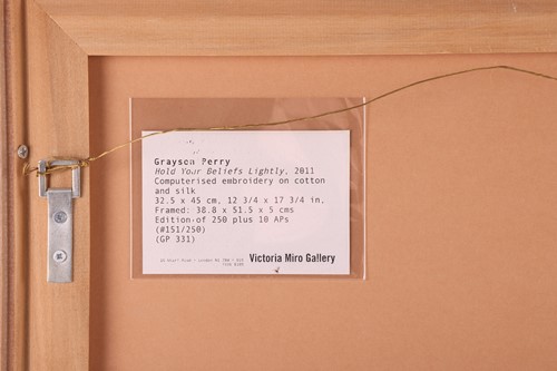 Lot 114 - Grayson Perry (British b.1960) Hold Your...