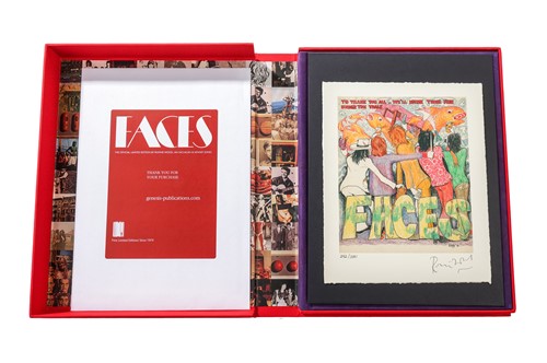 Lot 'Faces', published by Genesis Publications in...