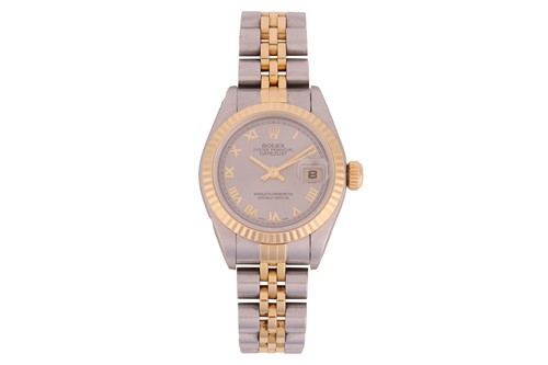 Lot 199 - Rolex – A Lady’s Oyster Perpetual Datejust...