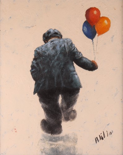 Lot 86 - Alexander Millar (Scottish b.1960) The Balloon...