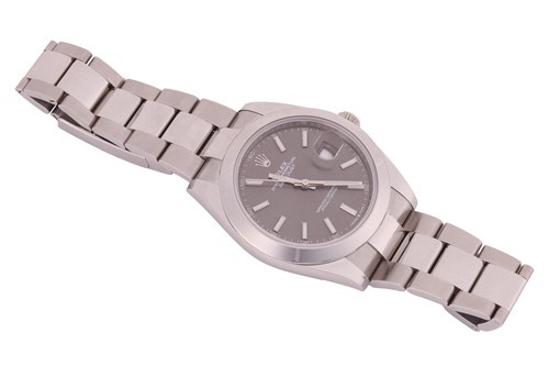 Lot 213 - Rolex – An Oyster Perpetual Datejust 41...