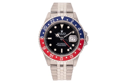 Lot 221 - Rolex – A ‘Pepsi’ GMT Master II Reference:...