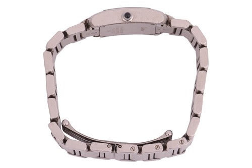 Lot 197 - Cartier – A Tank Francaise Wristwatch...