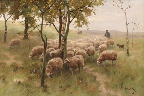 Lot 43 - Willem Steelink II (Dutch, 1856 - 1928) 'Out...