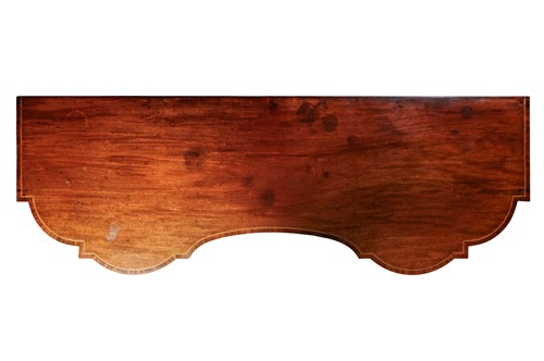 Lot A fine George III mahogany and satinwood...