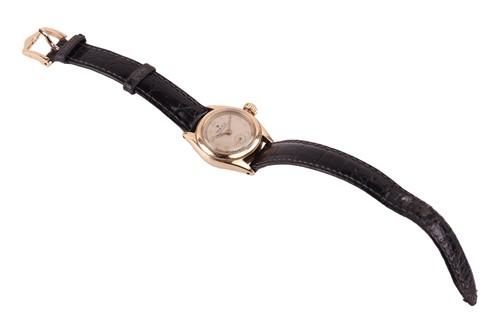 Lot 219 - Rolex – An Oyster Perpetual ‘Bubble Back’...