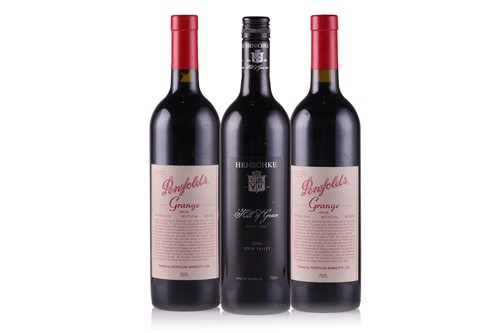 Lot 203 - Two bottles of Penfold's Grange Bin 95 2006,...