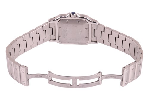 Lot Cartier – A Santos Galbee Wristwtach Reference:...