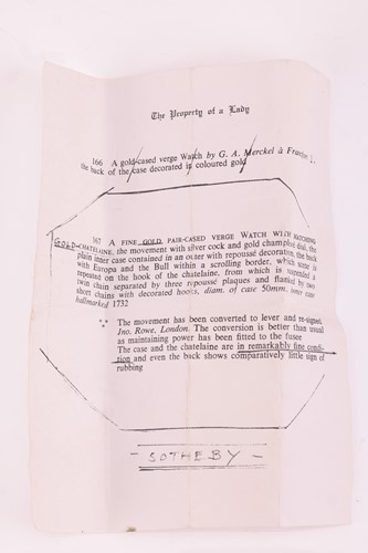 Lot John Rowe, London – A Fine Early 18th Century...