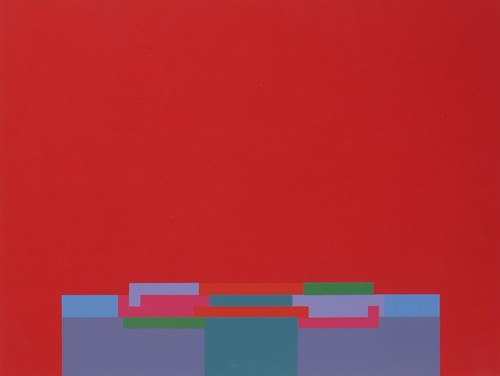 Lot 33 - Robyn Denny (British 1930-2014) Glass 2 (From...