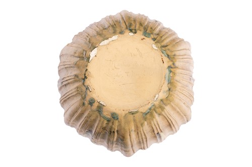 Lot 154 - A Martin Brothers stoneware vase, of ribbed...