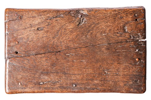 Lot 56 - A Charles I oak joint stool, 54 cm high x 45...