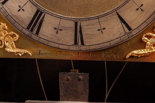 Lot A William & Mary walnut and marquetry 8-day...