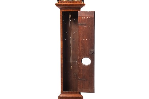 Lot A William & Mary walnut and marquetry 8-day...