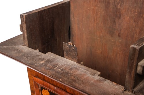 Lot A William & Mary walnut and marquetry 8-day...