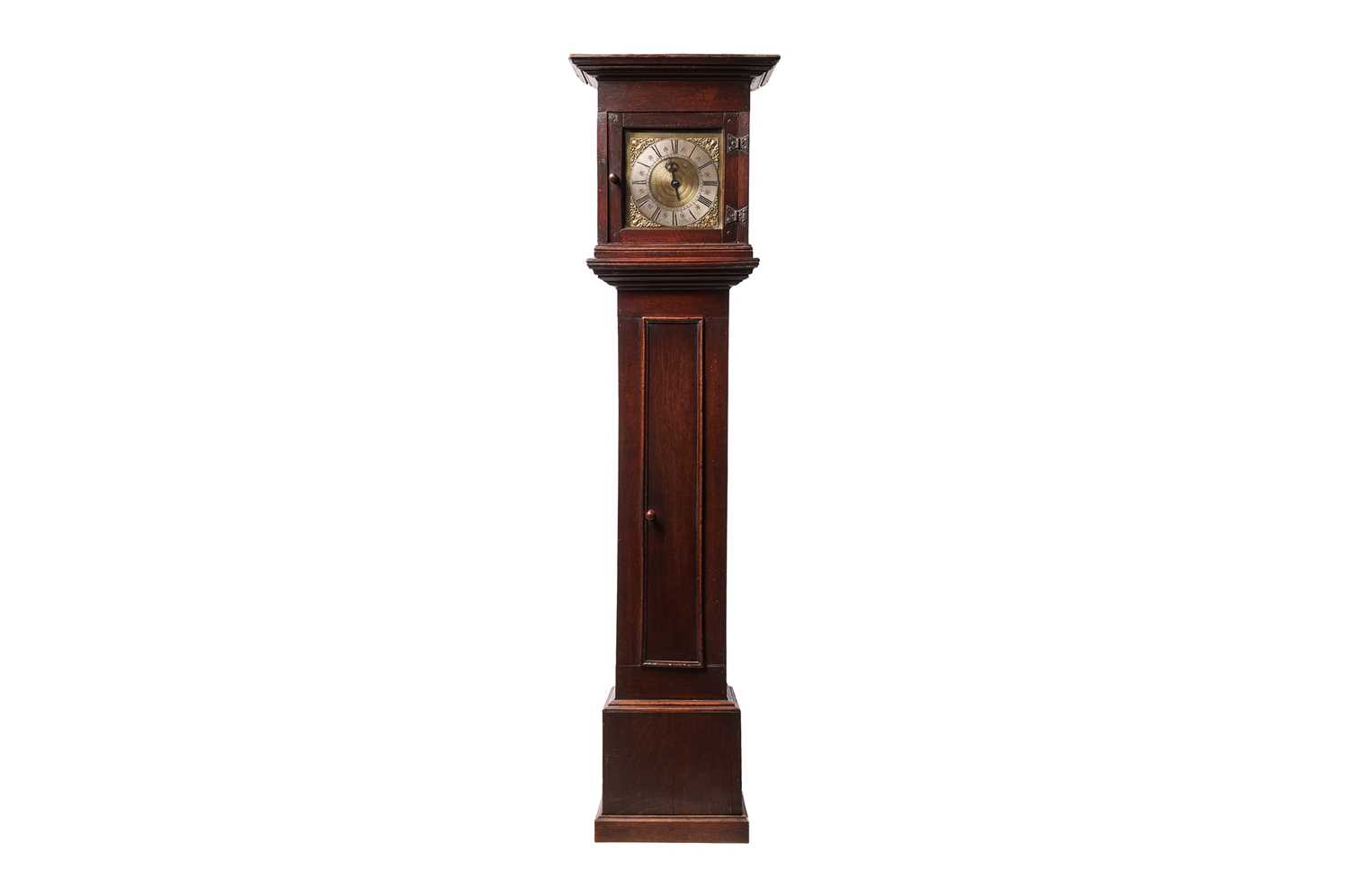 Lot 10 - A George III oak 30-hour longcase clock, John...