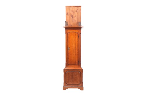 Lot 13 - A George III (and probably later) oak eight...