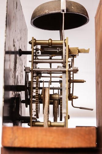 Lot 15 - A late George III oak 30-hour longcase clock,...