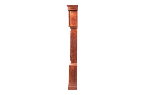 Lot 17 - A George III oak 30-hour longcase clock,...