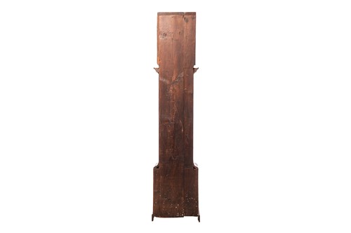 Lot 18 - A late George III oak 8-day longcase clock,...