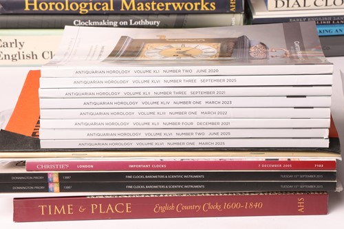 Lot 35 - A large collection of horological and other...