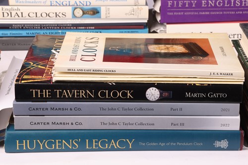 Lot 35 - A large collection of horological and other...