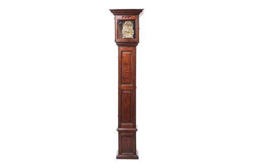 Lot A late 17th century brass 30-hour lantern...